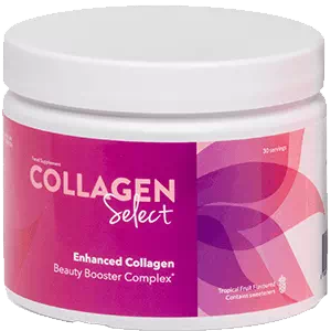 Collagen Select is een sensationeel preparaat dat het verouderingsmechanisme van de huid efficiënt vertraagt!