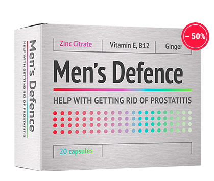Το Men’s Defense είναι το τέλειο συμπλήρωμα που θα φροντίζει τον προστάτη και τις εξαιρετικές σεξουαλικές λειτουργίες!