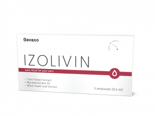 Izolivin é um preparado que de forma funcional e sem colisões elimina a cera que sobra da orelha!