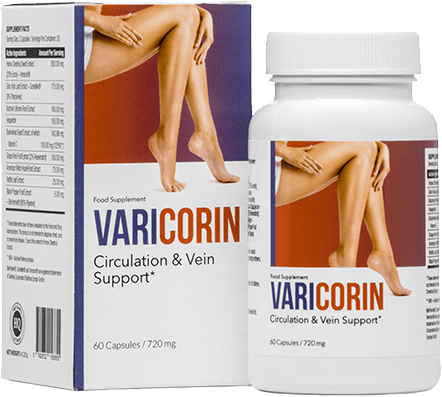 Varicorin ist ein bewährtes und wirksames Nahrungsergänzungsmittel, das Krampfadern beseitigt und Ihre Beine attraktiv und glatt macht!